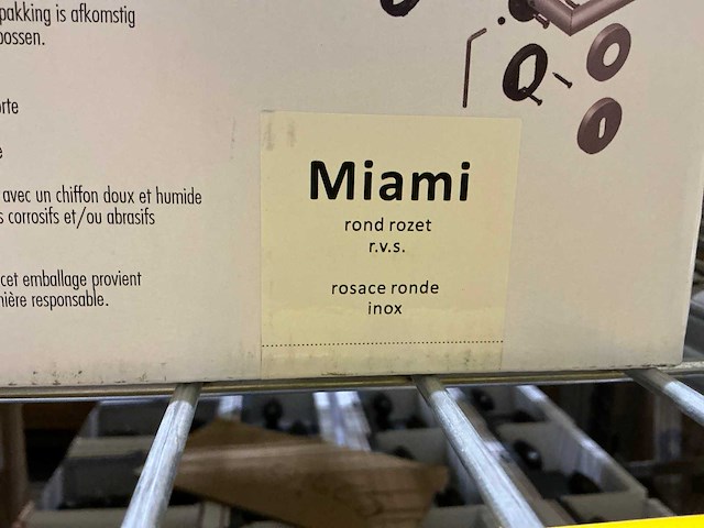 Miami rond rozet (16x) - afbeelding 3 van  3
