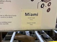 Miami rond rozet (16x) - afbeelding 3 van  3