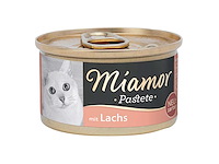 Miamor paté zalm kattenvoer - 85g (108x) - afbeelding 1 van  1