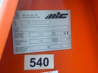 Mic - 1999 - tmx c/gn 54/115 - hydraulische palletwagen - afbeelding 2 van  4