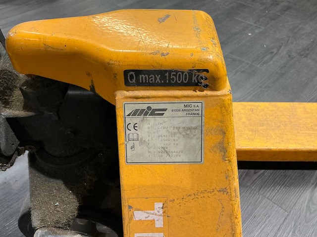 Mic - hand hydraulische palletwagen - afbeelding 4 van  5