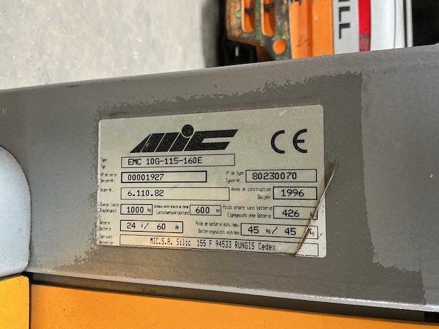 Mic - swift 10g-115-160e - stackers - 1996 - afbeelding 7 van  7