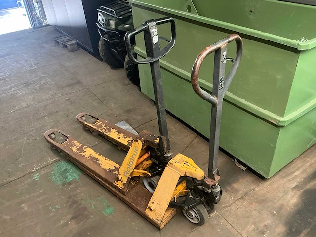 Mic hand hydraulische palletwagen (2x) - afbeelding 3 van  5