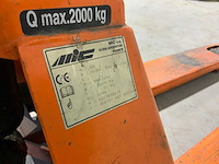 Mic ib 2500 hand hydraulische palletwagen - afbeelding 4 van  4