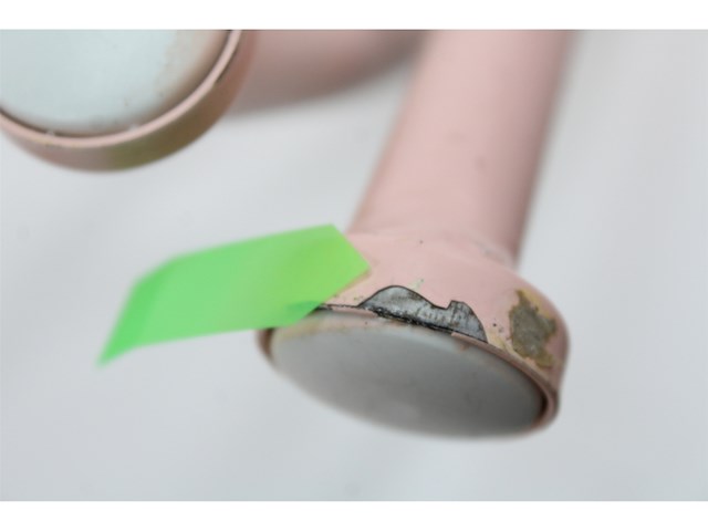 Mica decorations evita bistroset set van 3 metaal lichtroze - afbeelding 4 van  4