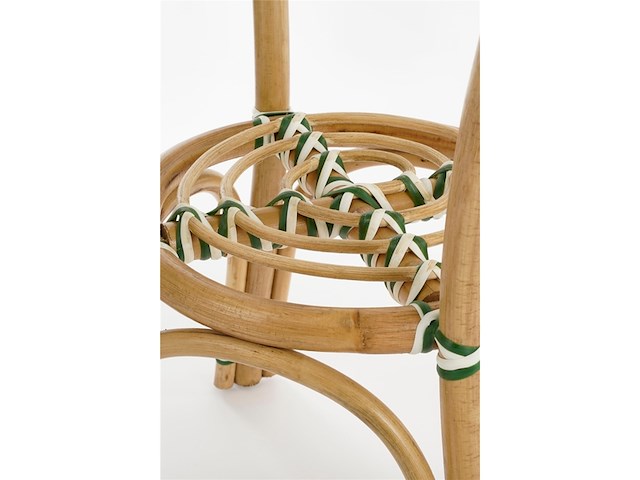 Mica decorations mandox bistrotafel voor buiten h66 x 50 cm donkergroen wit - afbeelding 4 van  4