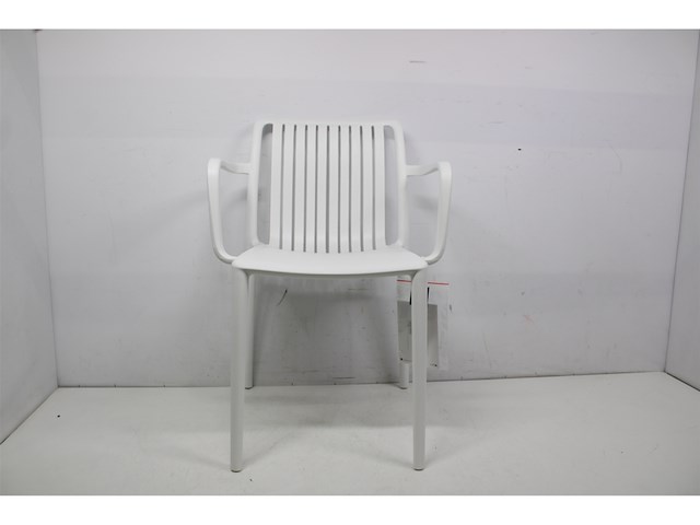 Mica decorations tuinstoel paloma polypropyleen wit - afbeelding 2 van  2