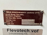 Mica vcm 1048 foam lintzaagmachine - afbeelding 5 van  13