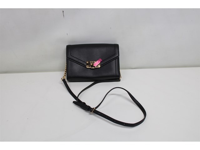 Michael kors xbody leather zwart - afbeelding 1 van  2