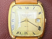 Michel herbelin automatisch vintage horloge - afbeelding 4 van  6