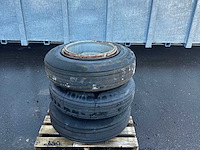 Michelin - landbouwband air 26x6.6 met velg 6-gaats (3x) - afbeelding 1 van  2