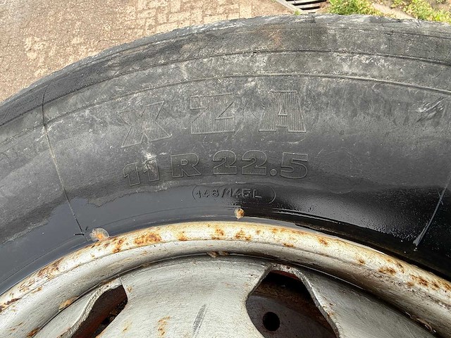 Michelin - xza - band 11r22.5 (4x) - afbeelding 9 van  14