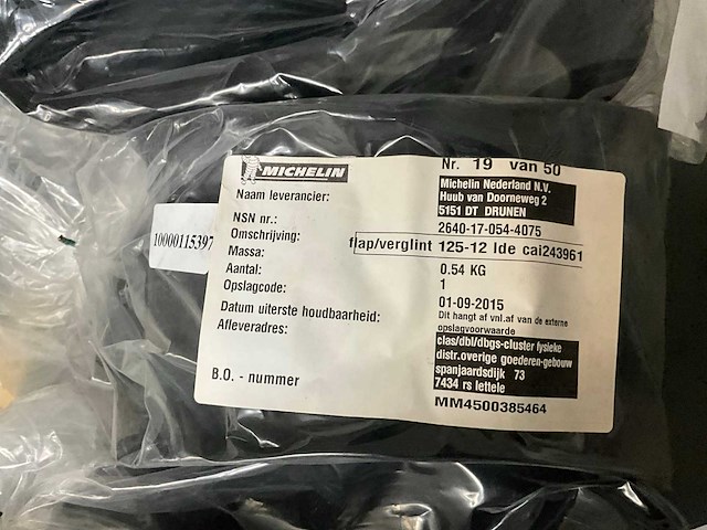 Michelin 125-1 lde flap/ verglint (5x) - afbeelding 2 van  2