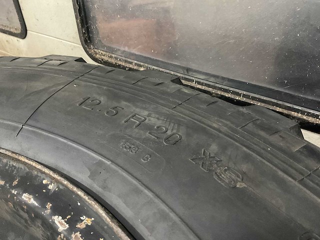Michelin 12,5-20 band, wiel met velg (5x) - afbeelding 7 van  7