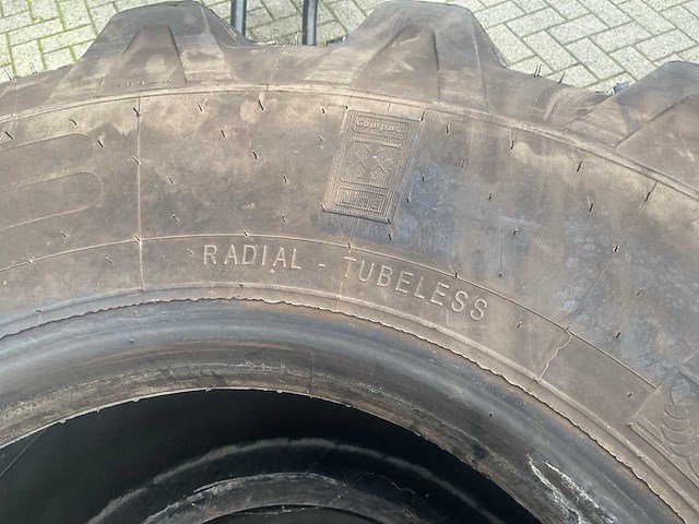 Michelin 445/70r19,5 band, wiel en velg (2x) - afbeelding 5 van  7