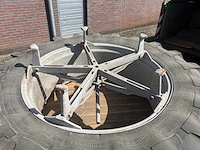 Michelin agribib 16.9 r38 dubbelluchtwielen met klemsysteem - afbeelding 4 van  5