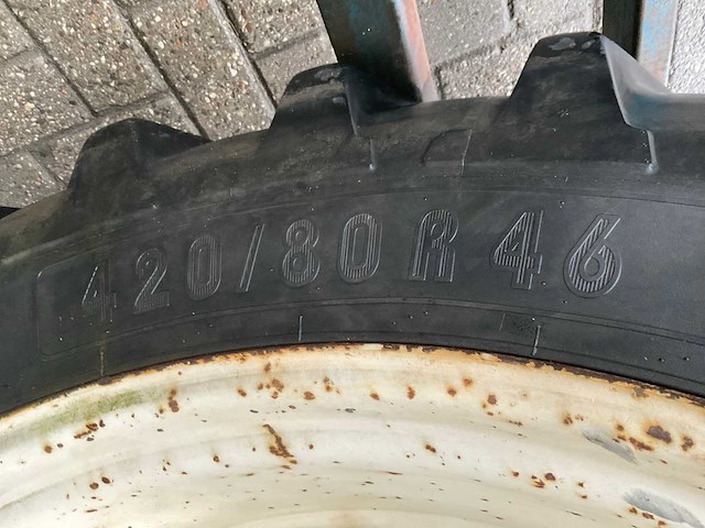 Michelin agribib band met velg (2x) - afbeelding 5 van  5