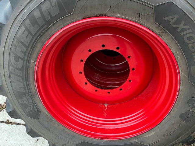 Michelin axiobib 2 tractorband met velg (2x) - afbeelding 4 van  6