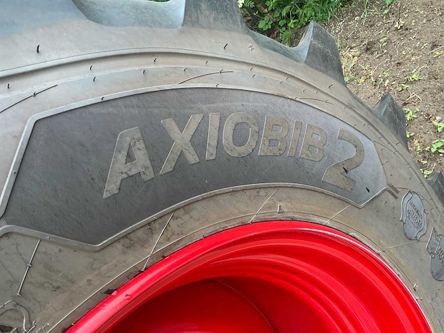 Michelin axiobib 2 tractorband met velg (2x) - afbeelding 5 van  6