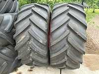 Michelin axiobib 2 tractorband met velg (2x) - afbeelding 2 van  6