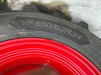 Michelin axiobib 2 tractorband met velg (2x) - afbeelding 6 van  6