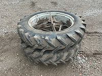 Michelin band en velg dubbel lucht 12.4-36 (2x) - afbeelding 1 van  7