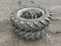 Michelin band en velg dubbel lucht 12.4-36 (2x) - afbeelding 1 van  7
