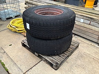 Michelin band met velg (2x)