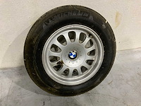 Michelin / bmw 525i 205/65r15 autoband met velg (4x) - afbeelding 2 van  4