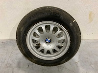 Michelin / bmw 525i 205/65r15 autoband met velg (4x) - afbeelding 3 van  4