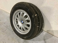 Michelin / bmw 525i 205/65r15 autoband met velg (4x) - afbeelding 4 van  4
