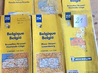 Michelin kaarten 7stuks - afbeelding 1 van  4