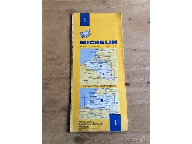 Michelin kaarten 7stuks - afbeelding 4 van  4