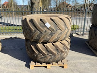 Michelin landbouwband met velg (2x) - afbeelding 1 van  5