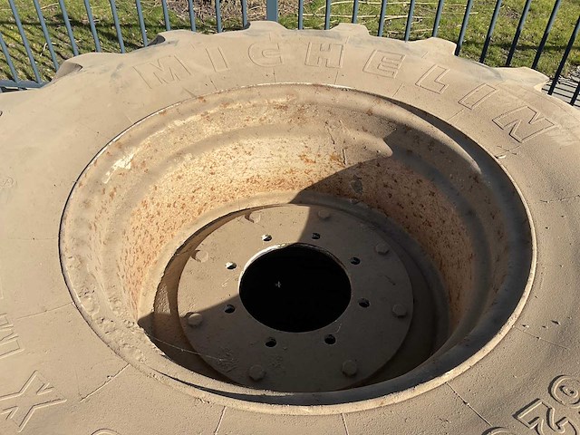 Michelin landbouwband met velg (2x) - afbeelding 2 van  5