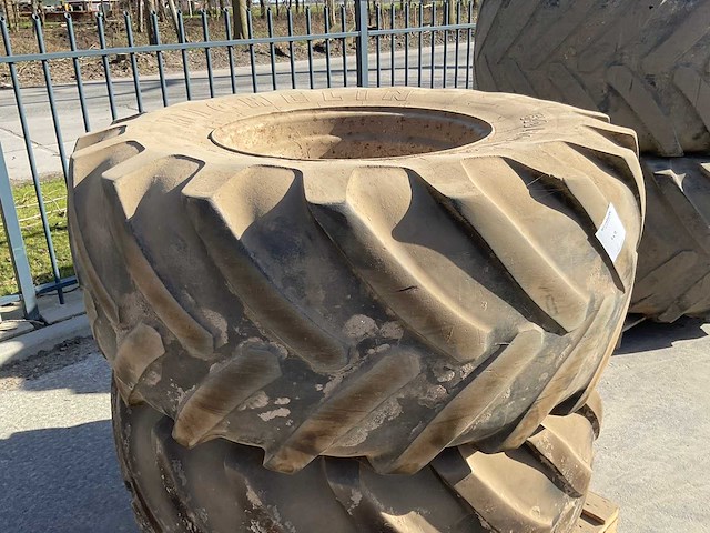 Michelin landbouwband met velg (2x) - afbeelding 4 van  5