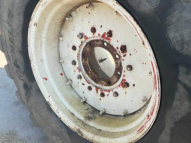 Michelin mega x bib 1050/50r32 band met velg - afbeelding 3 van  13