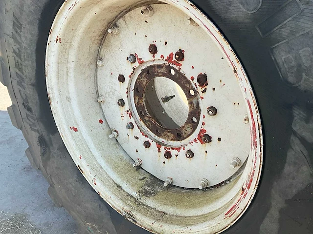 Michelin mega x bib 1050/50r32 band met velg - afbeelding 3 van  13