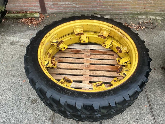 Michelin smx tractor band met velg (2x) - afbeelding 2 van  4