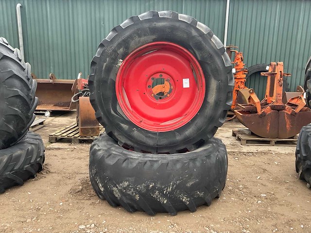 Michelin xm 108 band met velg (2x) - afbeelding 1 van  5