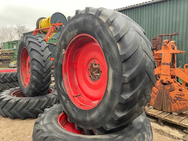 Michelin xm 108 band met velg (2x) - afbeelding 3 van  5