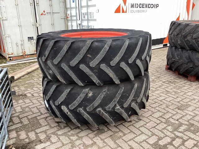 Michelin xm 108 band, wiel en velg (2x) - afbeelding 2 van  8