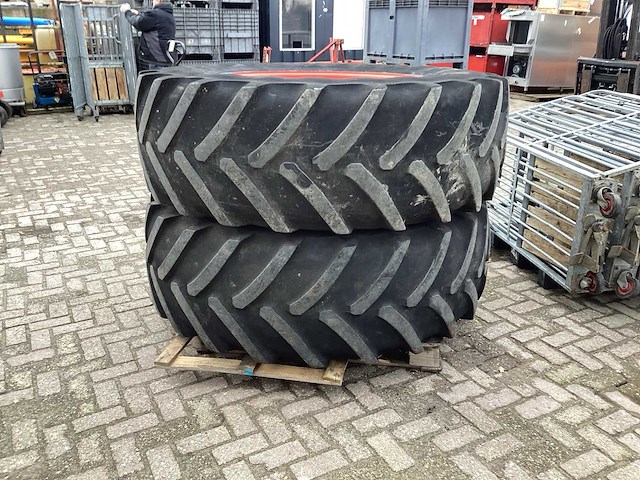Michelin xm 108 band, wiel en velg (2x) - afbeelding 3 van  8