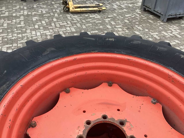 Michelin xm 108 band, wiel en velg (2x) - afbeelding 5 van  8