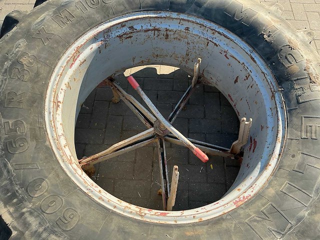 Michelin xm108 band met velg (dubbel lucht) (2x) - afbeelding 3 van  8