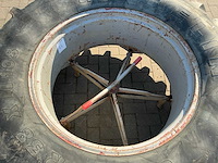 Michelin xm108 band met velg (dubbel lucht) (2x) - afbeelding 4 van  8