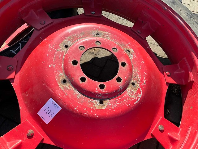 Michelin xm25 cultuurband met velg (2x) - afbeelding 4 van  4