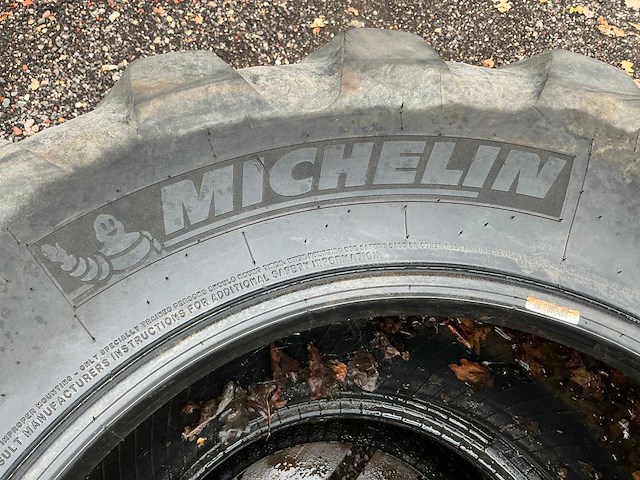 Michelin xmcl 460/70 r24 band, wiel en velg - afbeelding 2 van  12