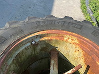 Michelin xmcl 460/70r24 band met velg - afbeelding 6 van  8