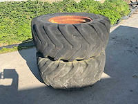 Michelin xmcl 460/70r24 band met velg - afbeelding 2 van  8